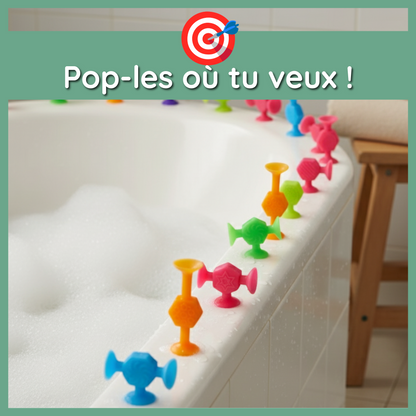 Le Pop 3-en-1 🎯✨🌈 Détente, Imagination & Motricité